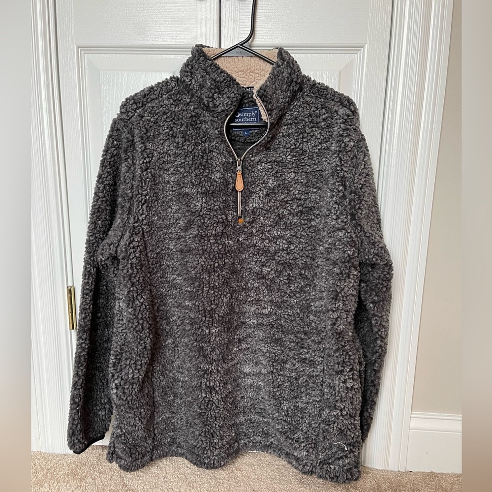 Simply southern fleece pullover